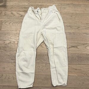 Zara 8 Paperbag Twill Pants